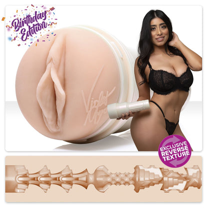 Birthday Cake Violet Myers Birthday Cake Edition Stroker Upside Down - Waifu (Lady) With case